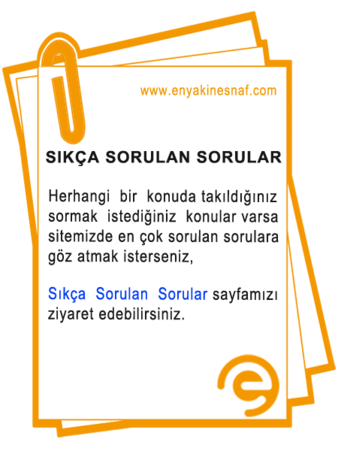 Sıkça Sorulan Sorular